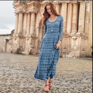 SUNDANCE Willow Lace Maxi Dress